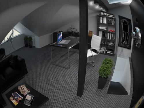 30 мужских квадратов на мансарде для личного времяпровождения в г. Чебоксары, ул. Игнатьева. 02