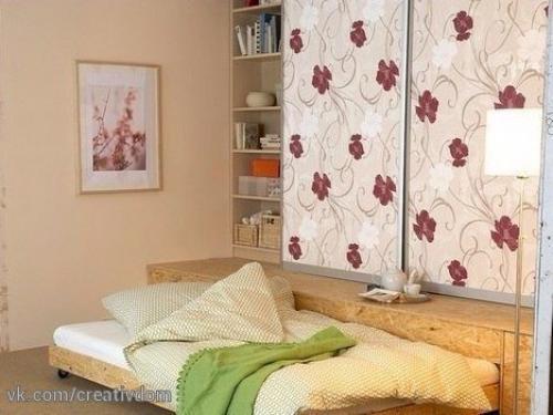 Три в одном, своими руками: платяной шкаф, книжный шкаф и диван - кровать. 08