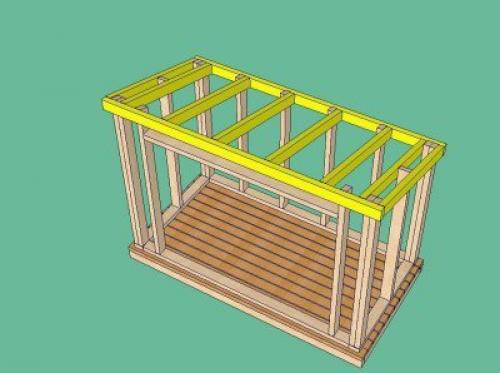 Как сделать дровницу своими руками. 04 Как сделать дровницу своими руками. 04