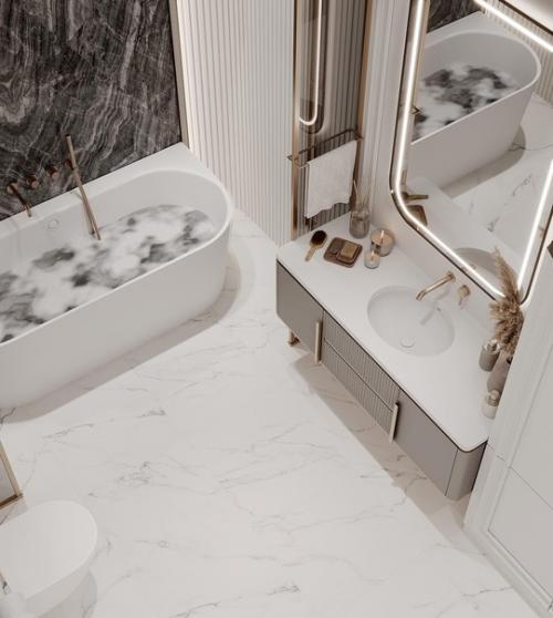 Ванная комната, площадью - 10 кв. 03