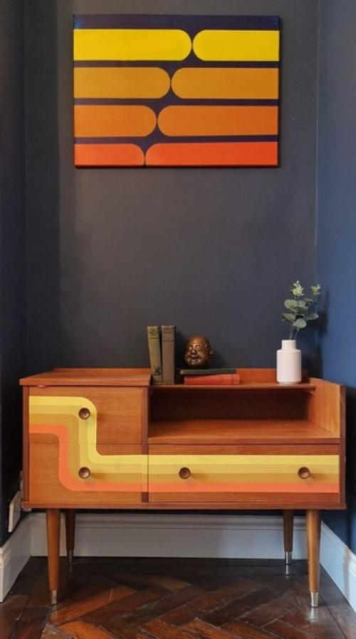 Что можно сделать со старой полированной мебелью? 03