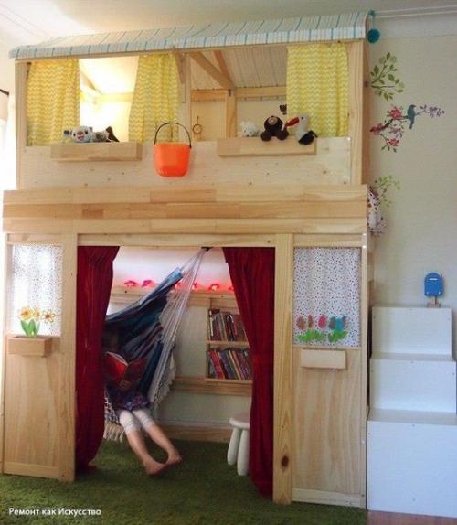 5 идей для родителей, как превратить обычную детскую кровать в нечто особенное. 08