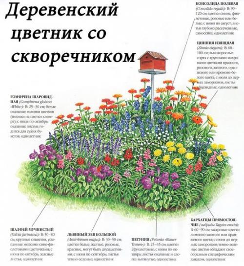 Оформление цветников: 6 идей для дачного сада. 03