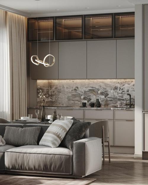 Акцент на натуральные материалы. 07