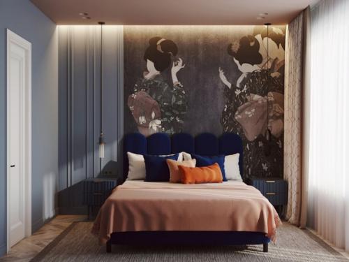 Трешка с необычной планировкой и классными дизайнерскими решениями. 02