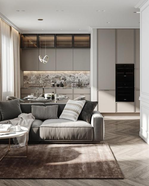 Акцент на натуральные материалы. 09