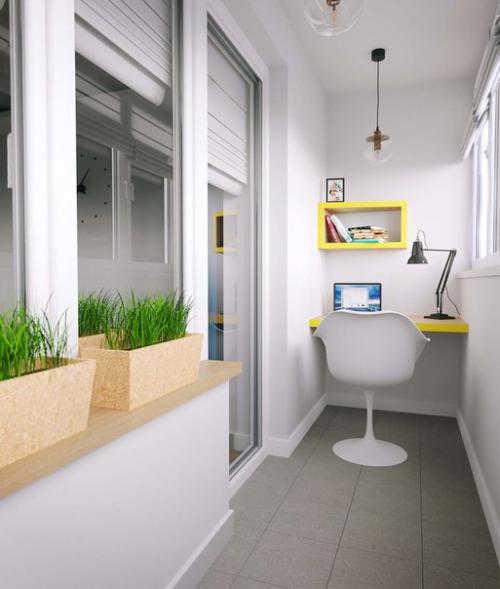 Современный интерьер однокомнатной квартиры 37 кв. 03