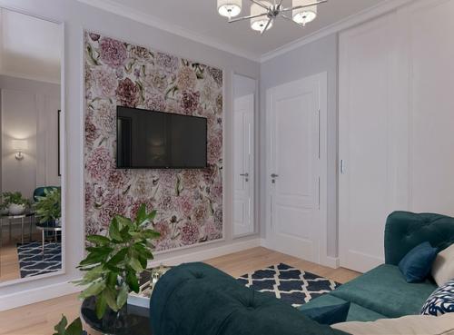 Замечательный проект однушки, очень уютно. 03