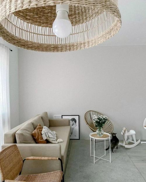 Комфортное и тёплое пространство можно даже с ограниченным бюджетом создать. 04