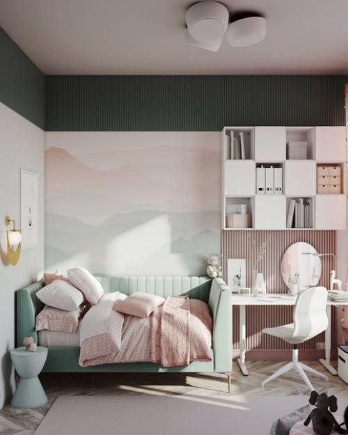 Трешка с необычной планировкой и классными дизайнерскими решениями. 03