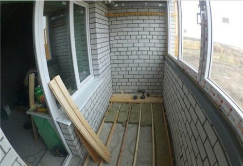 Как утеплить лоджию. 01