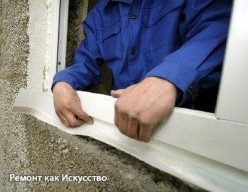 Отделка пластиковых окон своими руками. 01 Отделка пластиковых окон своими руками. 01