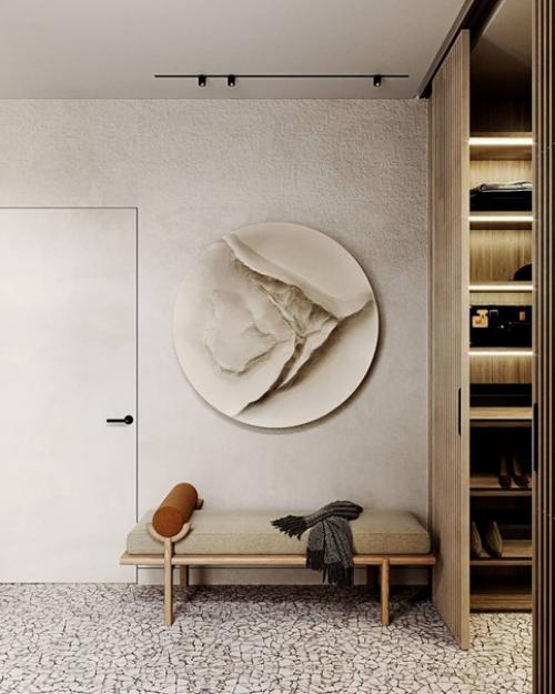 Прихожая в новострое. 01