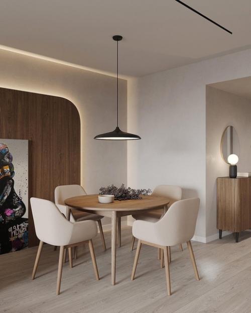 Дизайн кухни - гостиной. 05