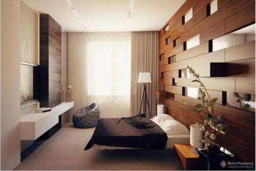 Спальня 13 кв м. в однокомнатной квартире. 04