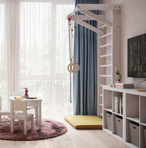 Очень яркая, насыщенная и очень функциональная детская комната. 04