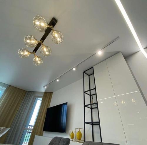 А это наша кухня - гостиная после капитального ремонта. 06