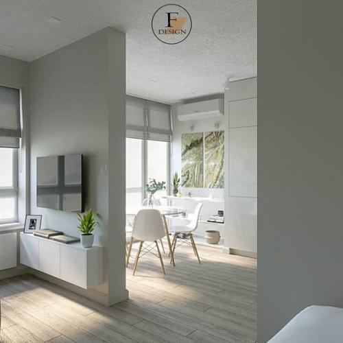 Дизайн 1-комнатной квартиры 29 кв. 02