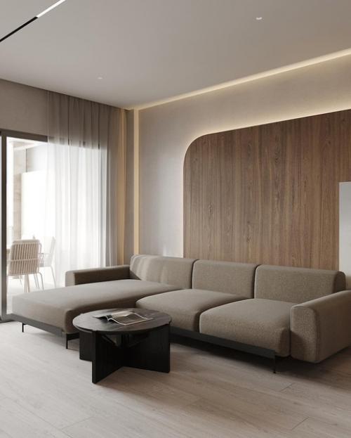 Дизайн кухни - гостиной. 04