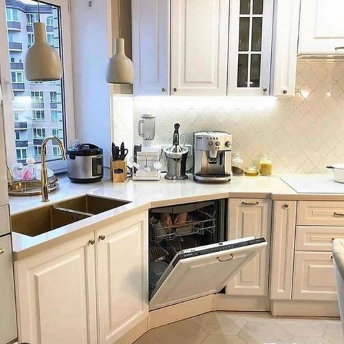 Моя нестандартная кухня, но смогли выкрутиться. 01