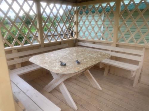 Всего 5 дней и беседка готова! 09