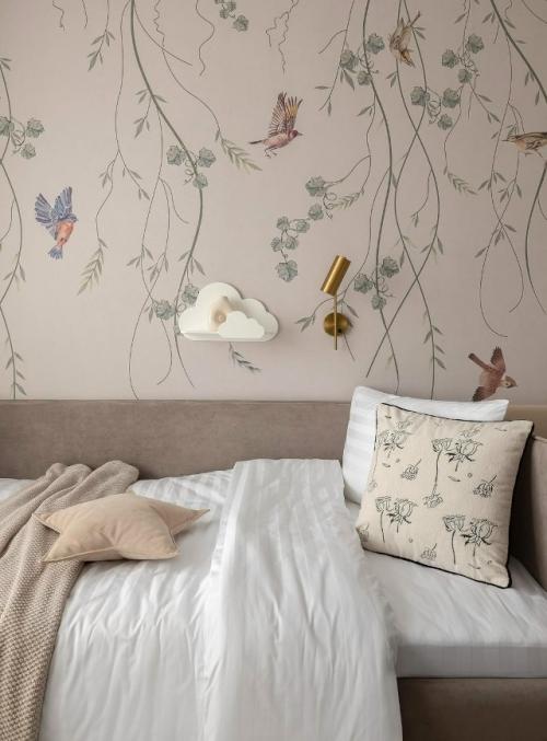 Комната, в которой сочетаются лёгкость, уют и вдохновляющая атмосфера. 02