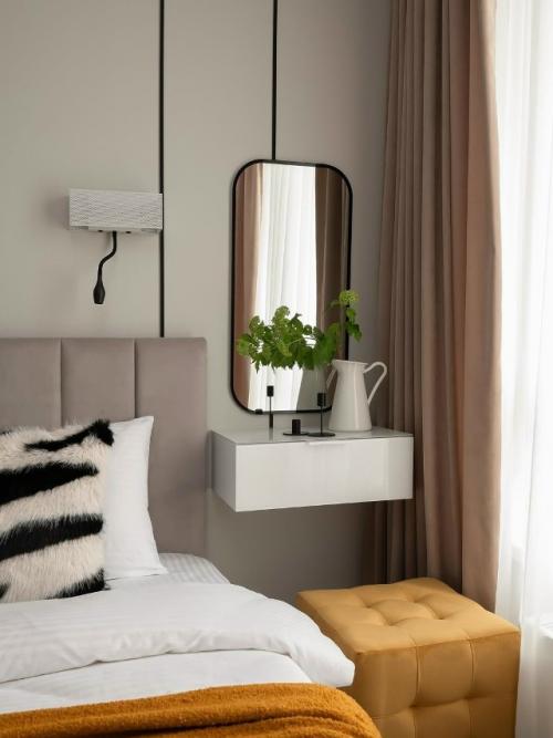 Комната, в которой сочетаются лёгкость, уют и вдохновляющая атмосфера. 07