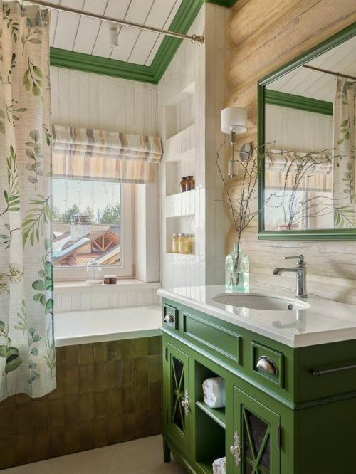 Тёплый, уютный, настоящий - такой дом сразу вызывает чувство покоя и уюта. 09