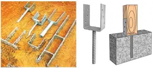 Рекомендации по установке деревянных стоек забора в грунт. 06