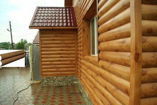 Отделка деревянного дома своими руками. 02