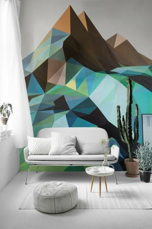 Создать уникальный и неповторимый дизайн помогут фотообои в интерьере дома. 04