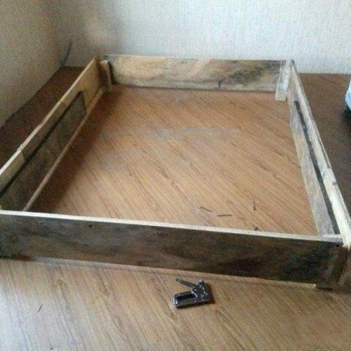 Кровать на даче своими руками делала! 03