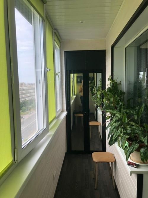 Утеплил и сделал отделку лоджии. 08