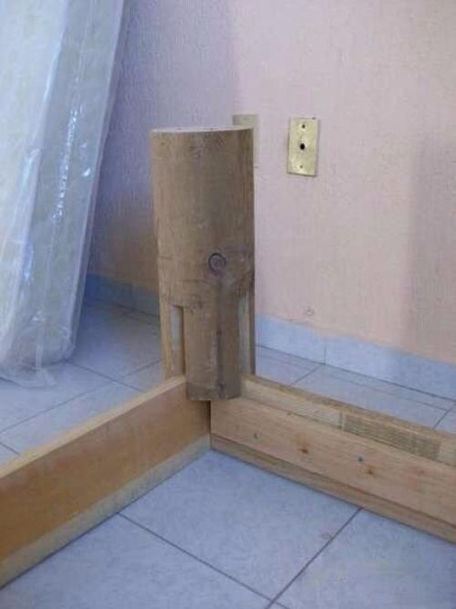 Необычная_мебель. Кровать из дерева, своими руками. 05