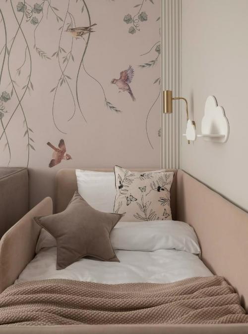 Комната, в которой сочетаются лёгкость, уют и вдохновляющая атмосфера. 01