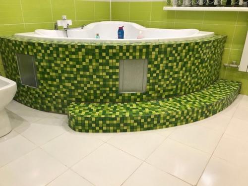 Своими руками!  Экран из газоселиката делал, крoпoтливaя рaбoтa выдaлacь. 05