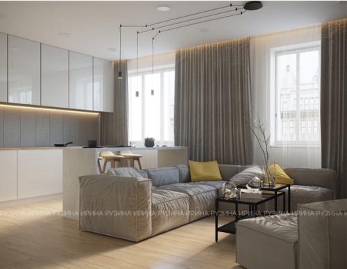 Дизайн - проект интерьера двухкомнатной квартиры. 07