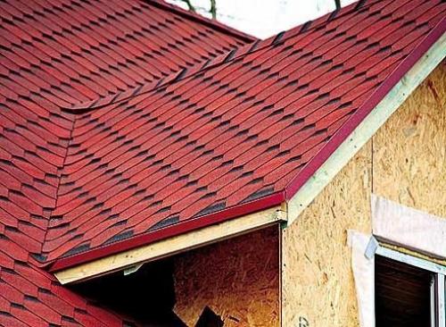 Укладка гибкой черепицы. 03 Укладка гибкой черепицы. 03