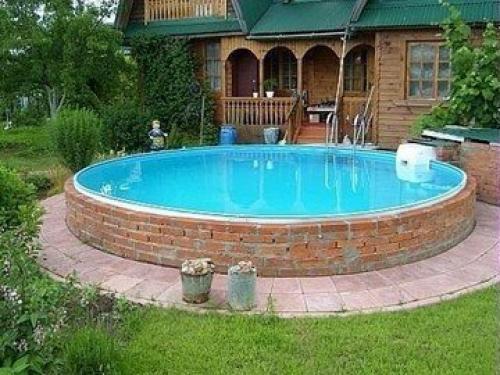 Бассейн на ДАЧЕ своими руками. 04
