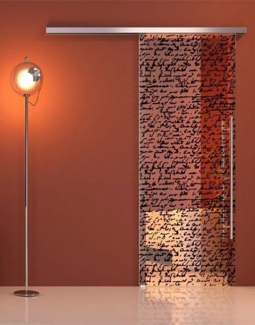 Необычные раздвижные двери в интерьере. 03