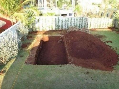 Бассейн на ДАЧЕ своими руками. 01