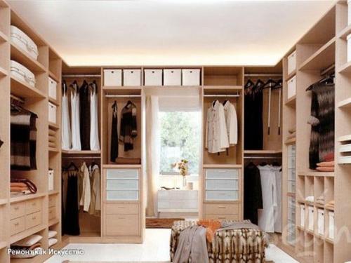 Гардеробная комната.  Дизайн и обустройство систем хранения. 03