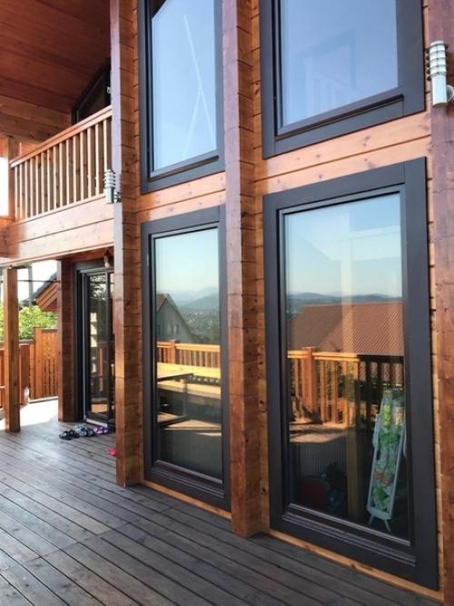 3 акончили стpоительство и отделку дома из клееного бpуса. 07