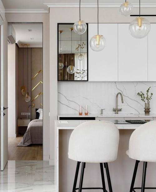 Немного о плюсах светлого интерьера: 02