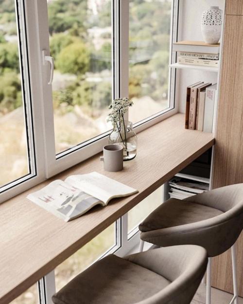 Очень приятный интерьер в спокойных тонах. 04