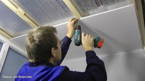 Как класть пластиковые панели. 02