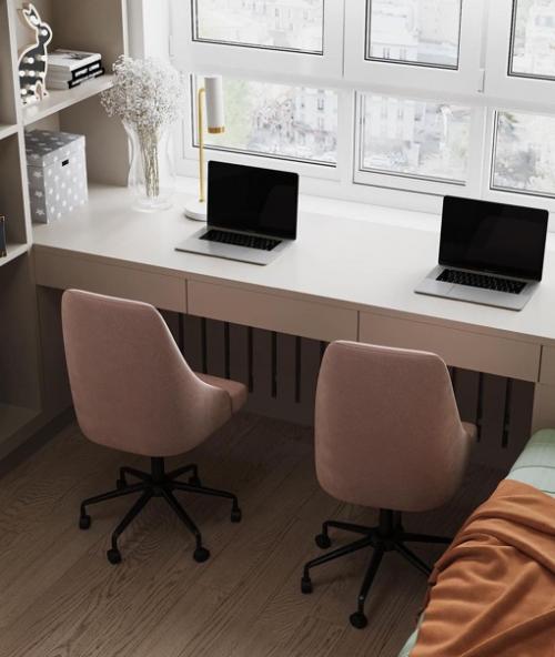 Просто идеальная детская комната для двух принцесс. 05