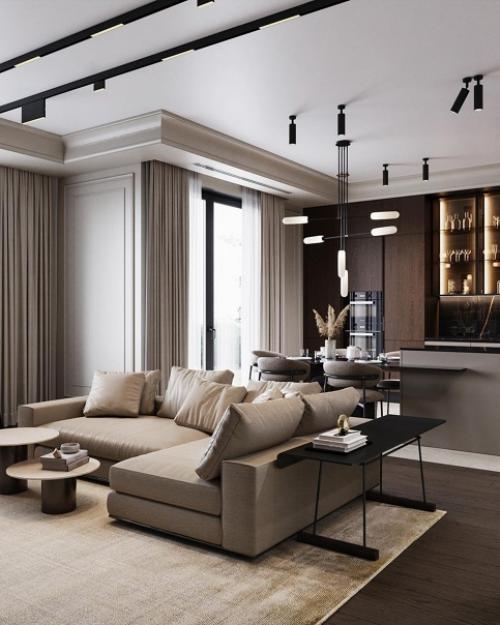 Какой стильный дизайн - проект квартиры. 02