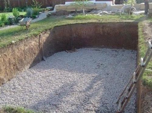 Бассейн на ДАЧЕ своими руками. 02