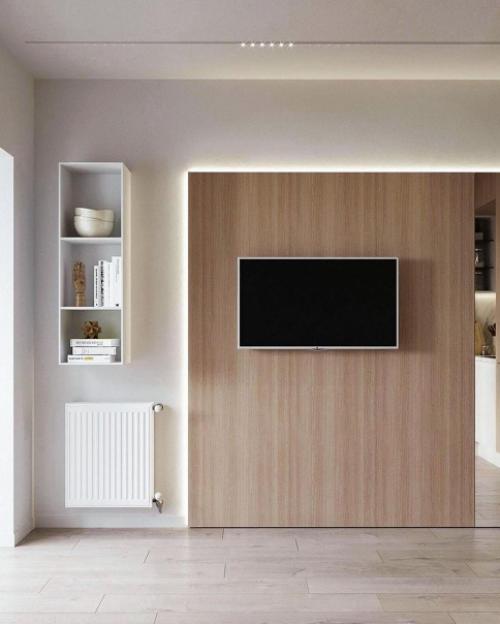 Очень приятный интерьер в спокойных тонах. 02